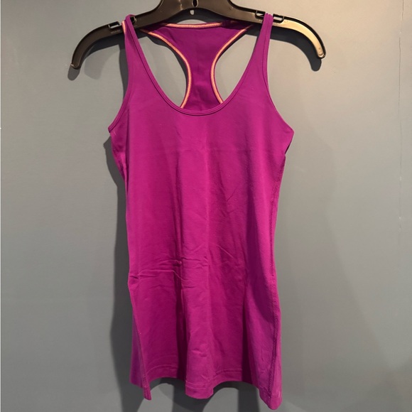 lululemon athletica Tops - Lululemon Magenta CRB Tank - Size 4/6